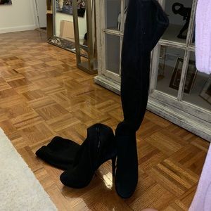 Sam Edelman over the knee suede boots